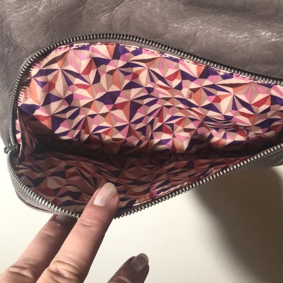 HOBO Charcoal Leather Crossbody Bag - Picture 8 of 8